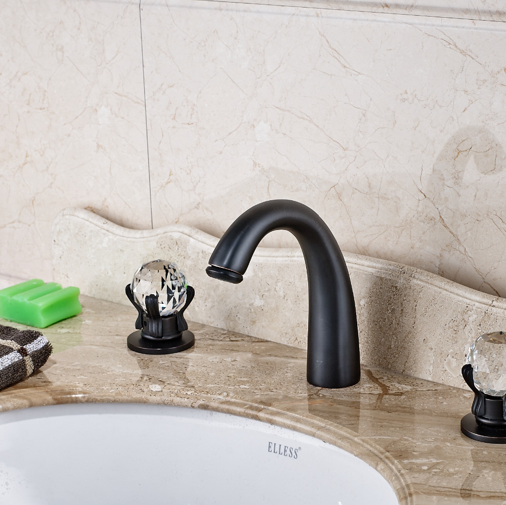 L’Aquila Oil Rubbed Bronze Bathroom Sink Faucet